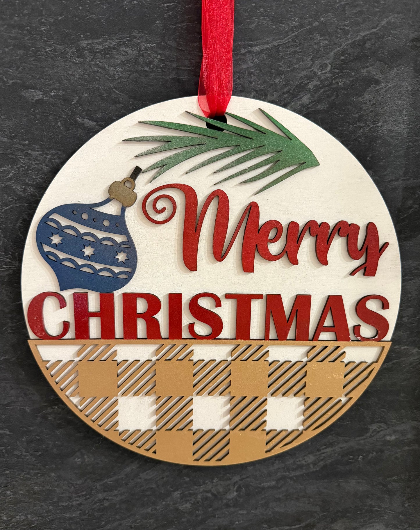 Merry Christmas - Outdoor, Indoor, Wall or Door Decor
