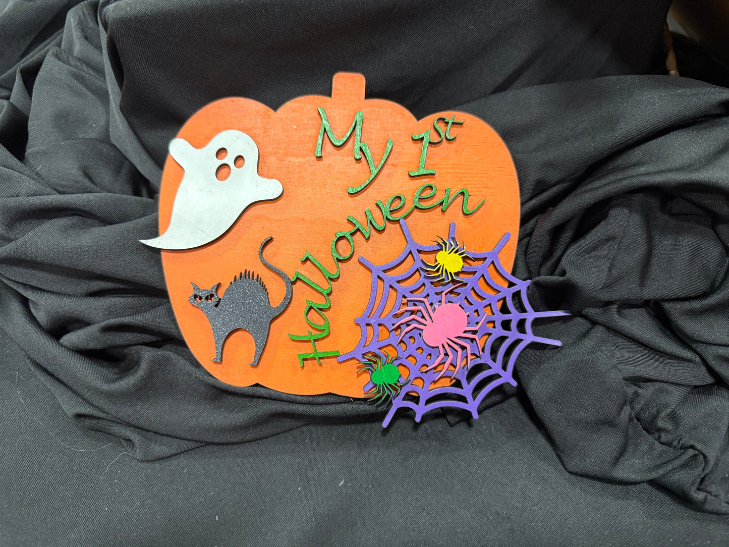 Baby's First Halloween - Holiday Milestone Marker
