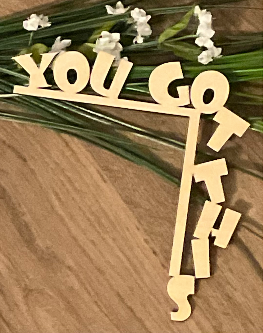 Motivational Computer Corner Decor