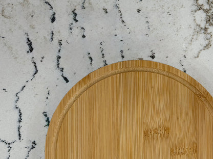 Customize - Charcuterie Cutting Board Small Round Personalized