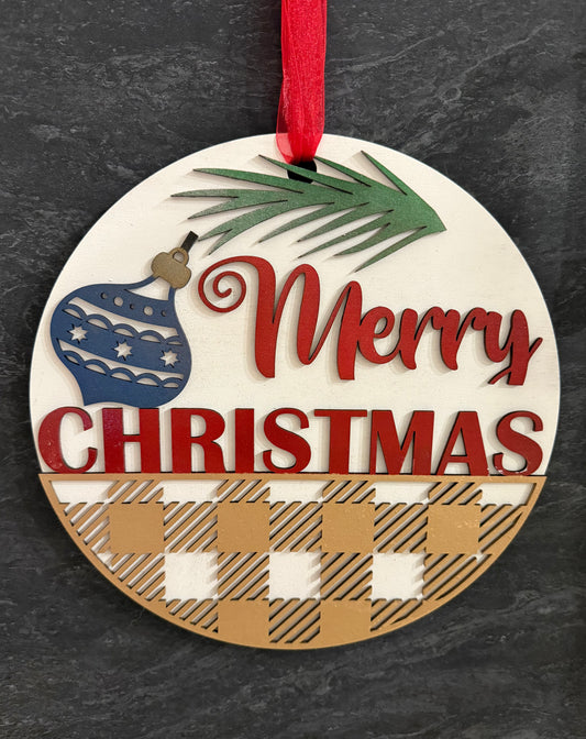 Merry Christmas - Outdoor, Indoor, Wall or Door Decor