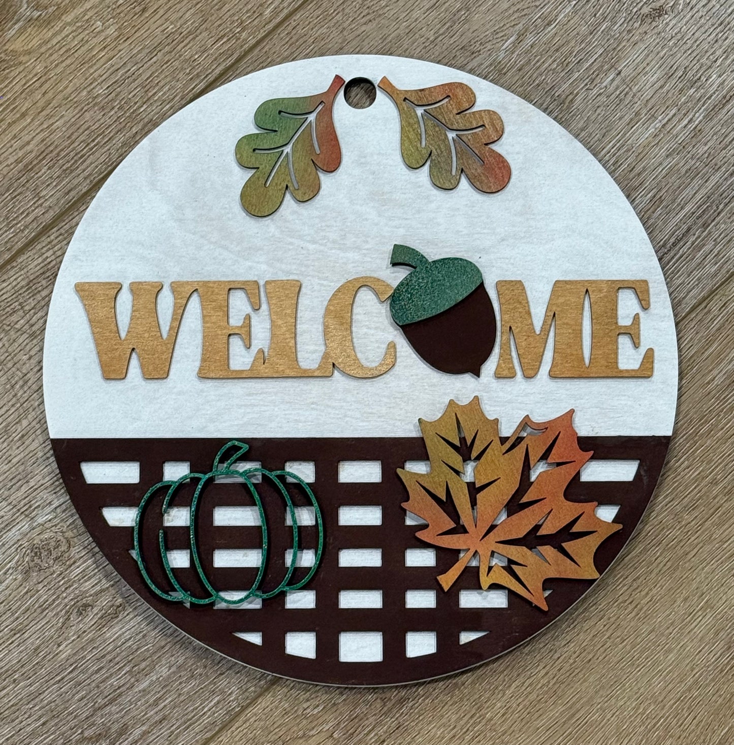 Welcome Fall Sign
