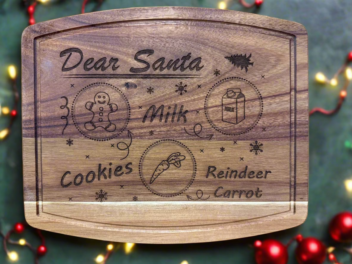 Santa Snack Tray