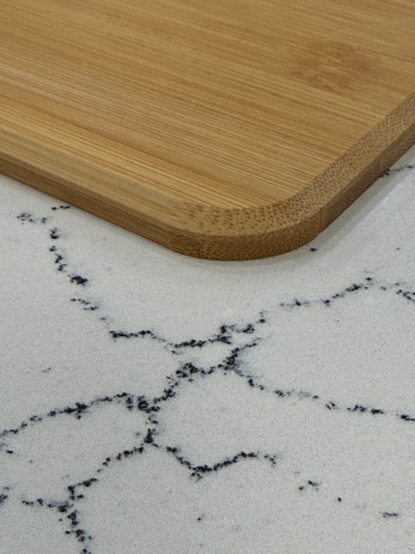 Charcuterie Cutting Board Long With Handle Bamboo