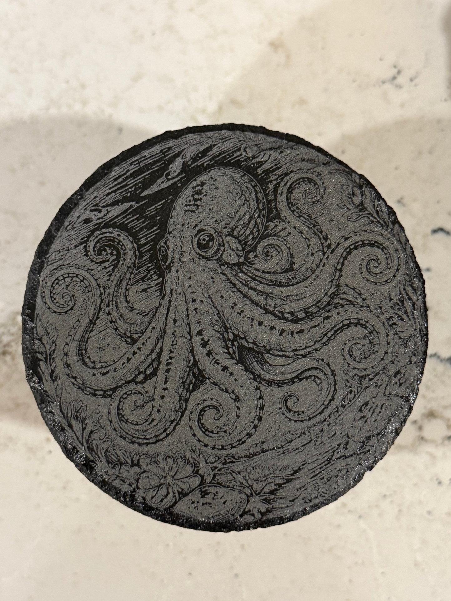 Octopus Slate Coaster