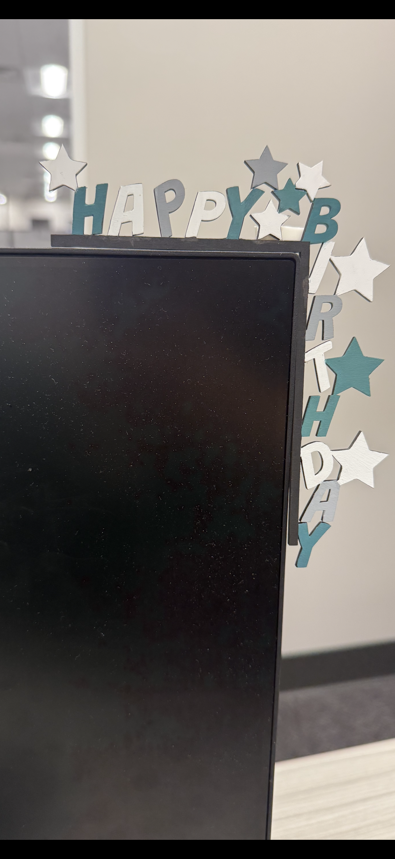 Happy Birthday Door or Computer Corner